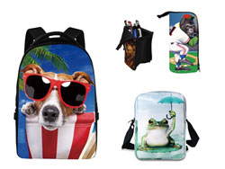 フルカラー印刷バッグ・ペンケース